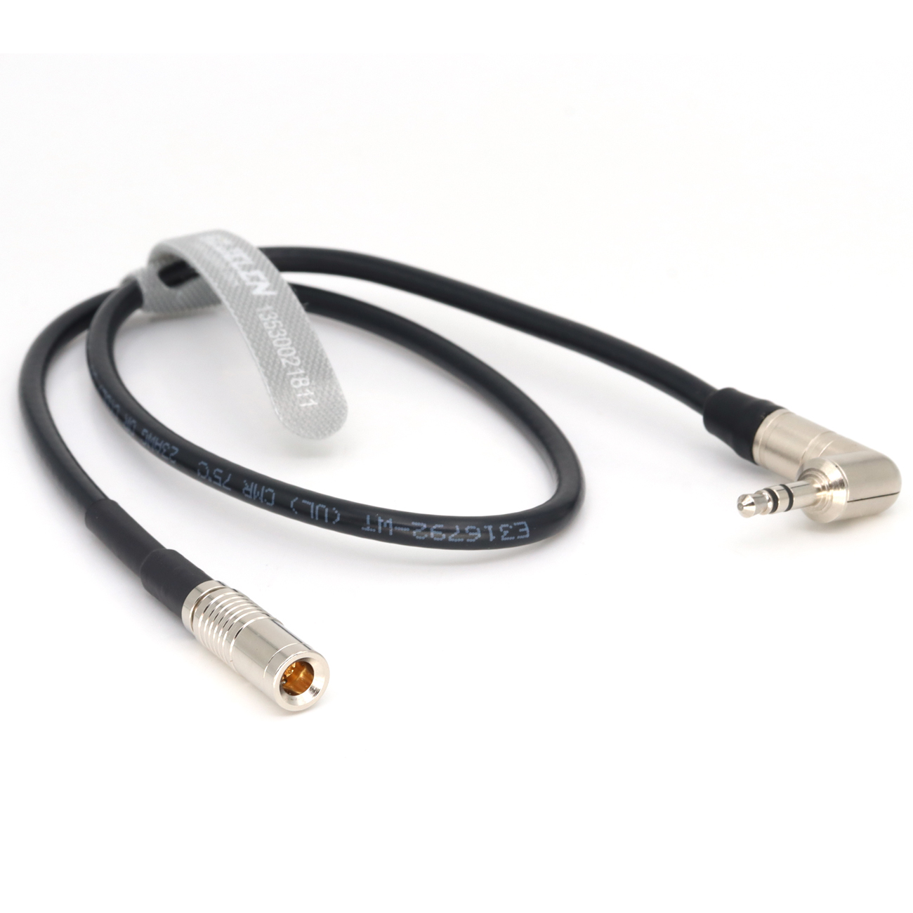 Tentacle Sync Timecode Cable 3.5mm TRS to DINI1.0/2.3(C44) for CANON EOS R5C, C400