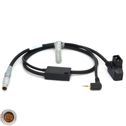 RUN/STOP Cable ARRI cforce RF Hi5 CAM 7Pin to LANC + D-tap for SONY CineAlta BURANO, FX6