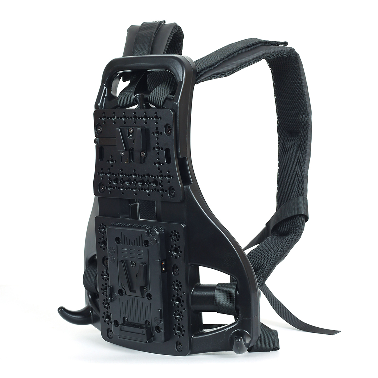 Video Outdoor Live Streaming Broadcast Backpack Plate Vest For V-Mount/Gold-Mount Battery