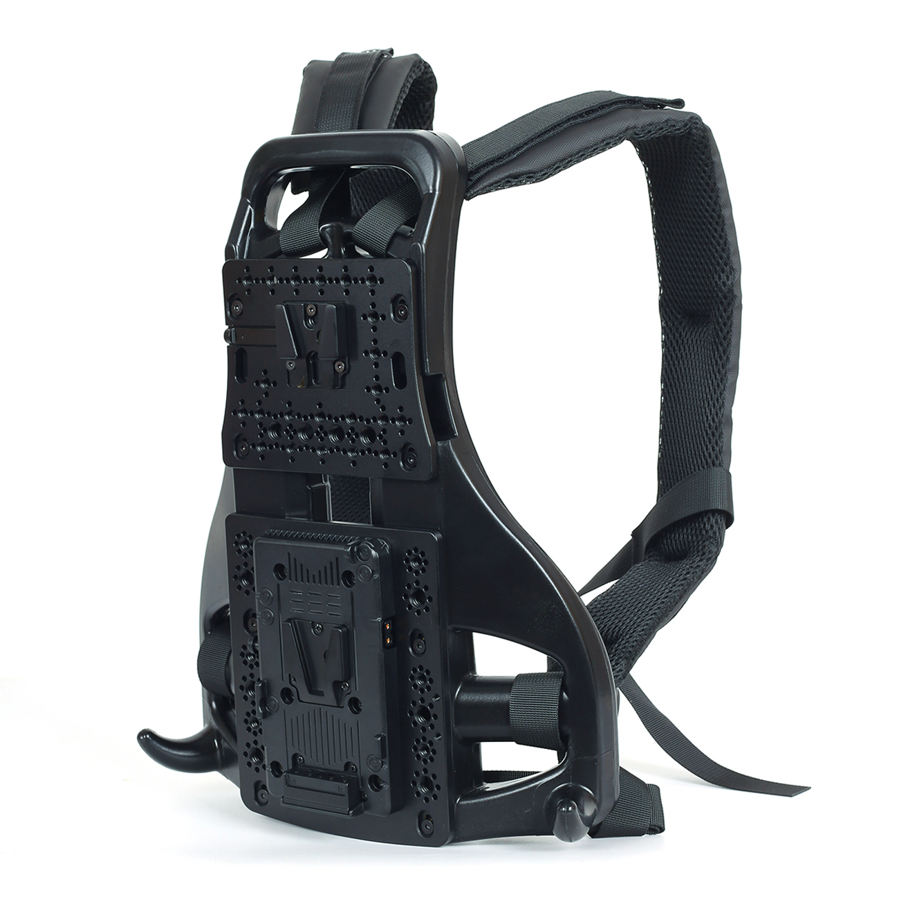 Video Outdoor Live Streaming Broadcast Backpack Plate Vest For V-Mount/Gold-Mount Battery