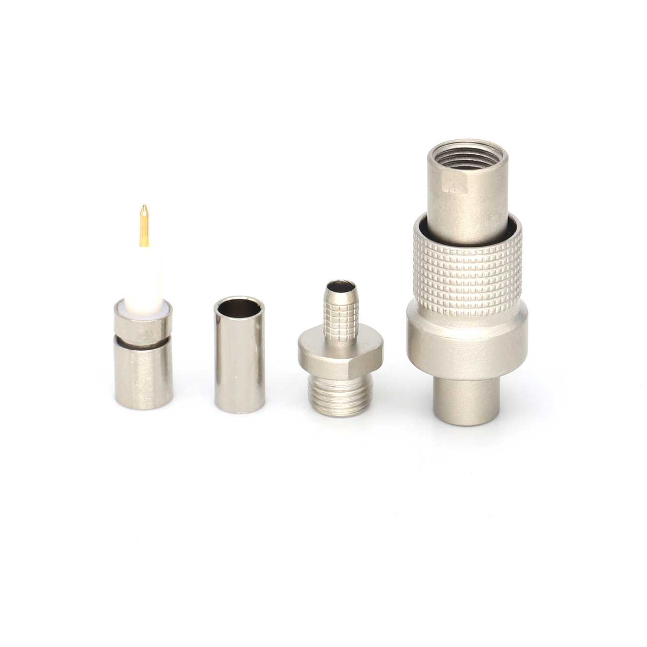 FVS.00.250 Coaxial Connector Plug for Sennheiser 3041 1Pin Receiver Signal Line, FVS Coaxial Cable Plug