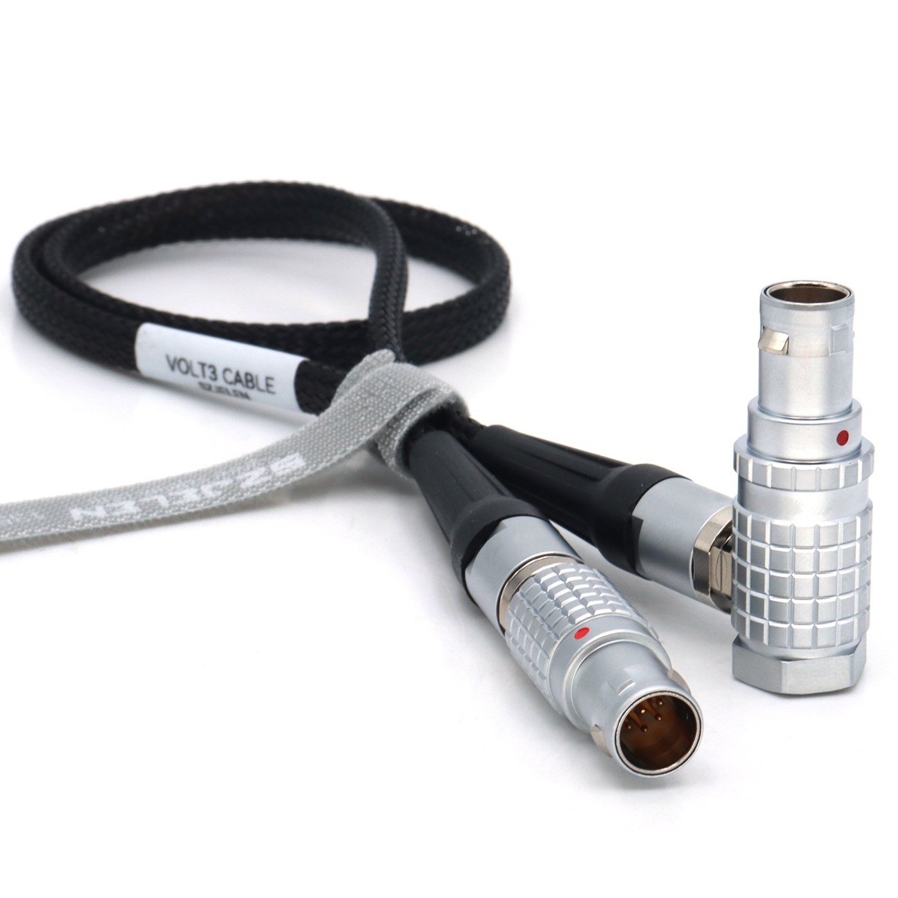 Power Data Cable Straight/Elbow 1B 8Pin Male to Male for Steadicam M1 M2 VOLT3