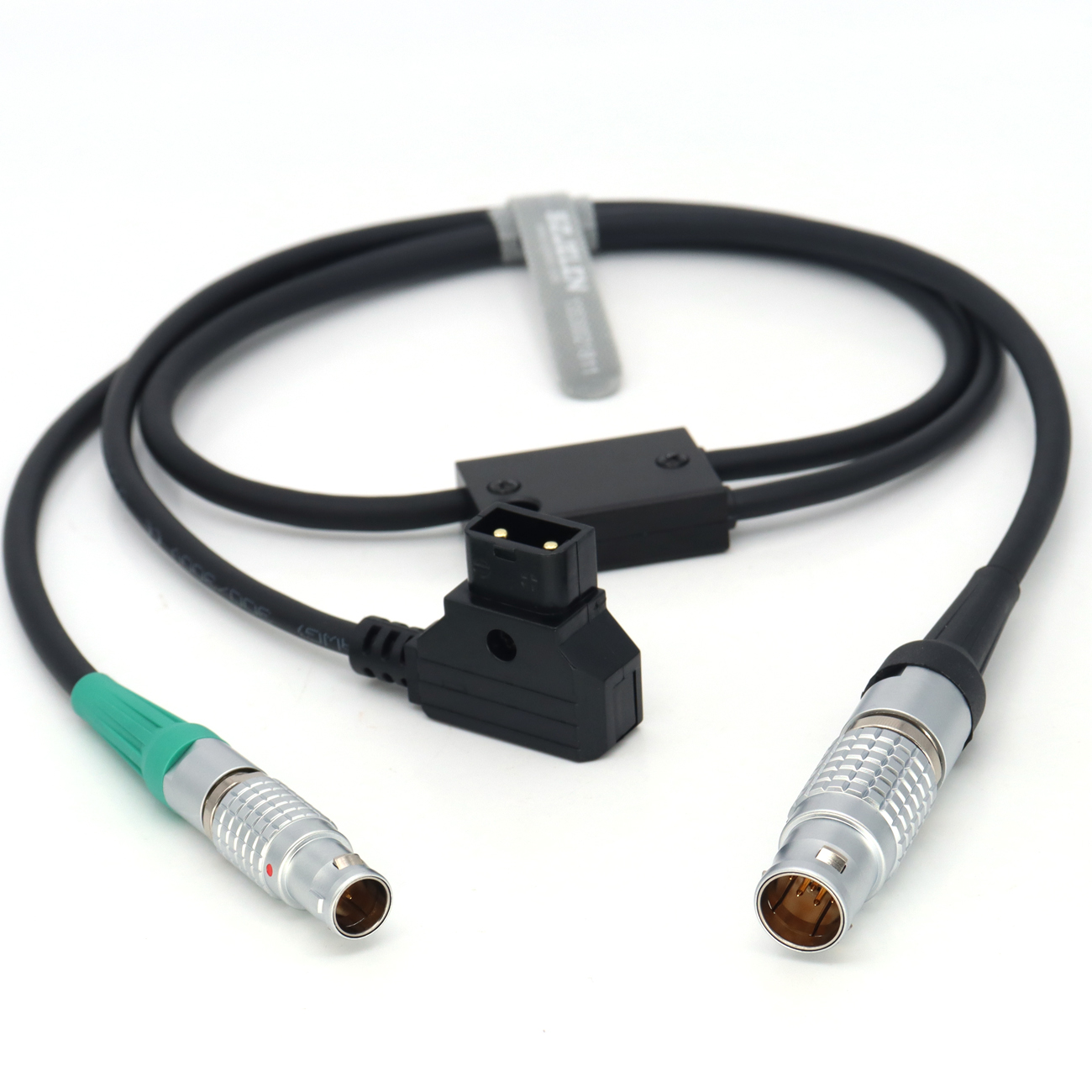 Digital Micro Force Power Control Cable, 2B 14Pin to 1B 7Pin and D-tap Y-Cable for Preston DM1 DM-1X DM-2 DM4X DM5 Lens Motor