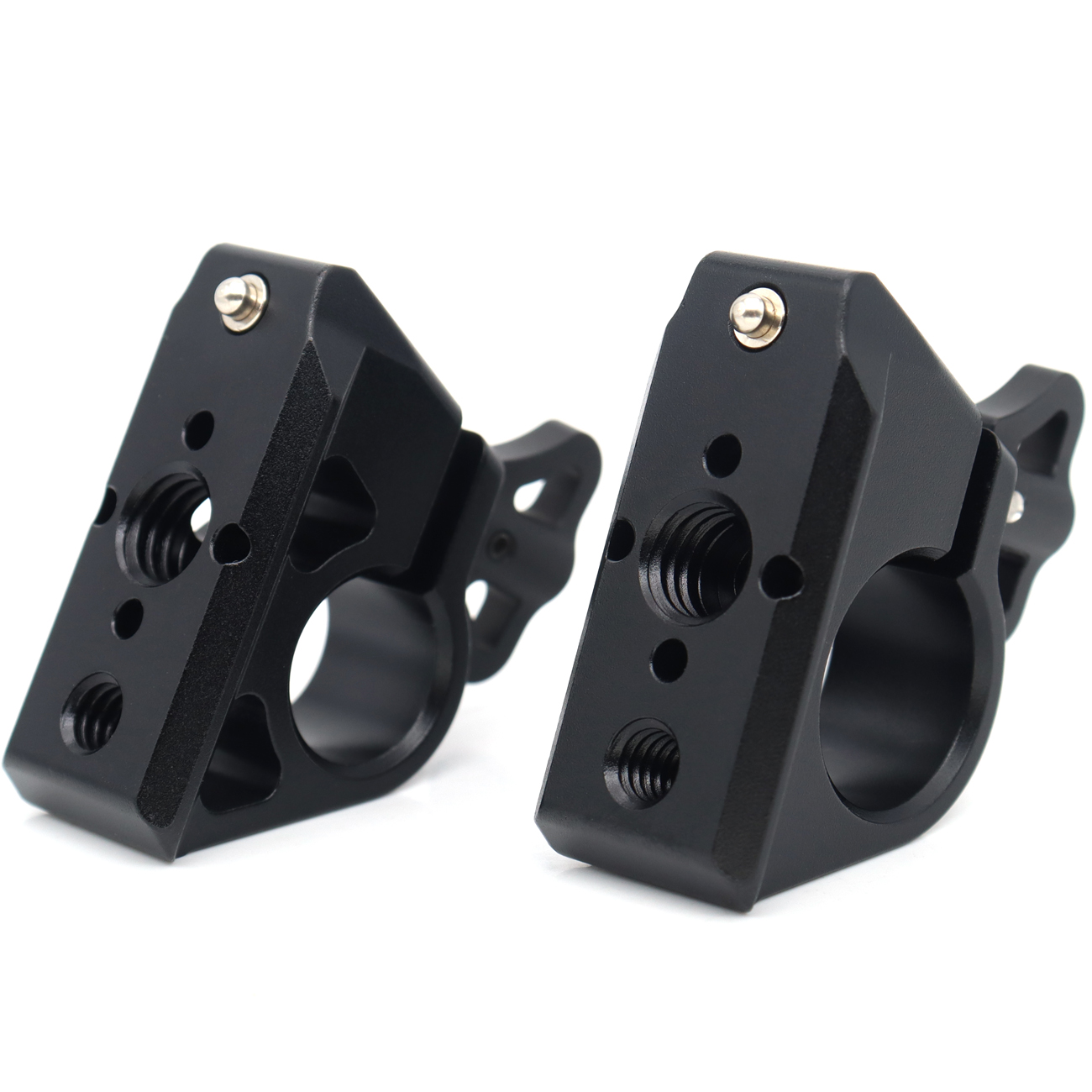 15mm~19mm Fixed Buckle Strap 1/4" & 3/8" Screw Hole for ARRI RED SONY Camera Wireless Focusing Guide Rail Expansion Screw Hole