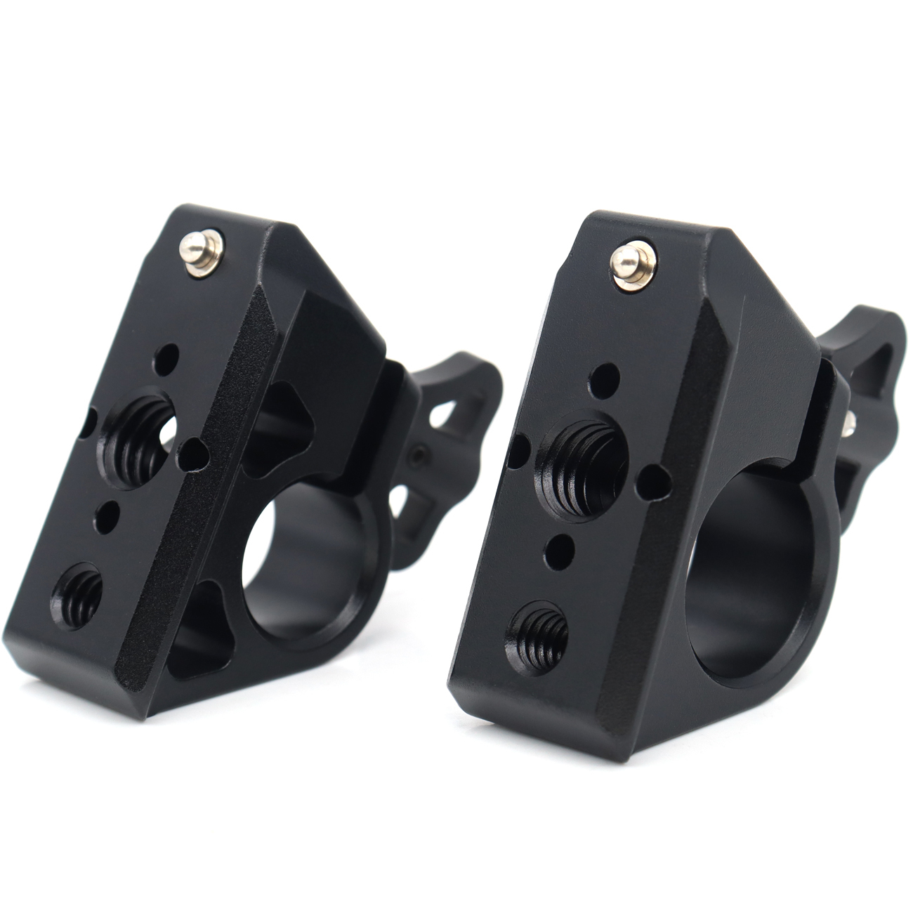 15mm~19mm Fixed Buckle Strap 1/4" & 3/8" Screw Hole for ARRI RED SONY Camera Wireless Focusing Guide Rail Expansion Screw Hole