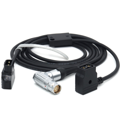 Power Cable and PTAP/DTAP Female Power out Cable D-tap to 2B 8Pin Female+DTAP female for ARRI ALEXA mini LF/AMIRA