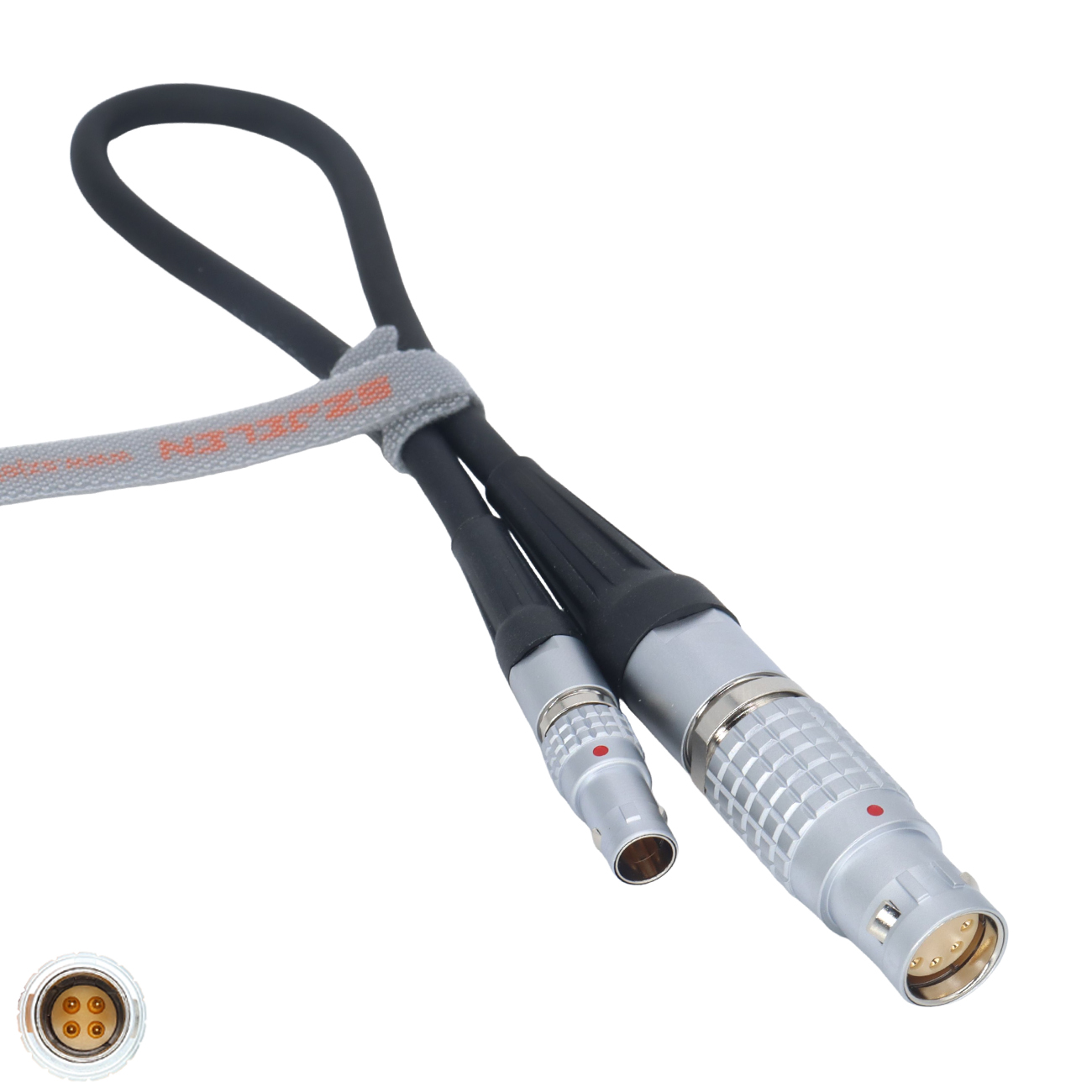 For Titan LT Gimbal 26V 0B 4Pin To 2B 8Pin Female Power Cable For ARRI ALEXA 35/265/Mini/Mini LF Camera