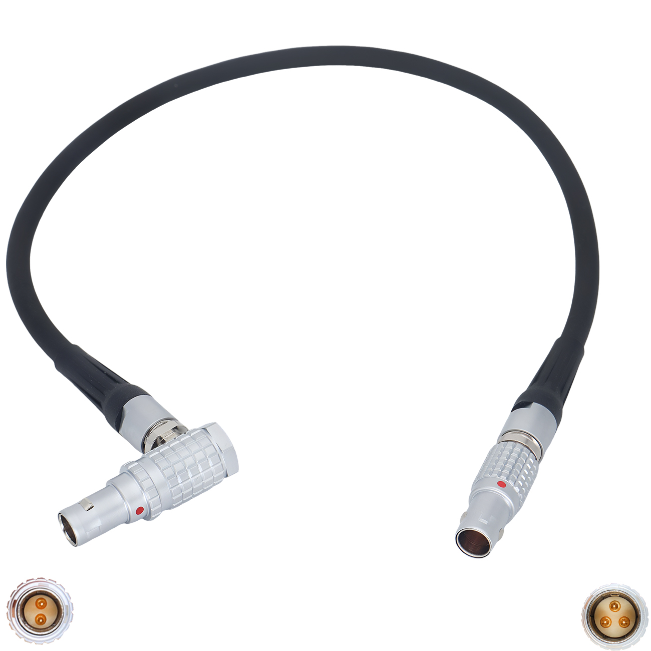 Power Cable Steadicam M2 0B 3Pin To 0B 2Pin For SmallHD/Teradek/Vaxis Image Transmission and Monitor