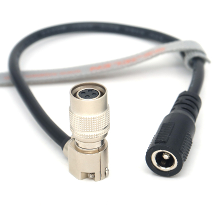 D-tap/DC2.5 to Hirose 4Pin Female for Panasonic WV-E550 TV broadcast camera 3CCD