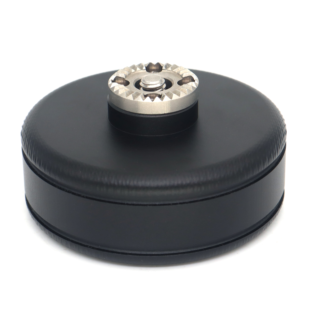 Camera Handle Round Knob with 3/8"-16, 1/4"-20 Screw & Spring-Loaded Locating Pin, M6 Screw with ARRI Standard Gear