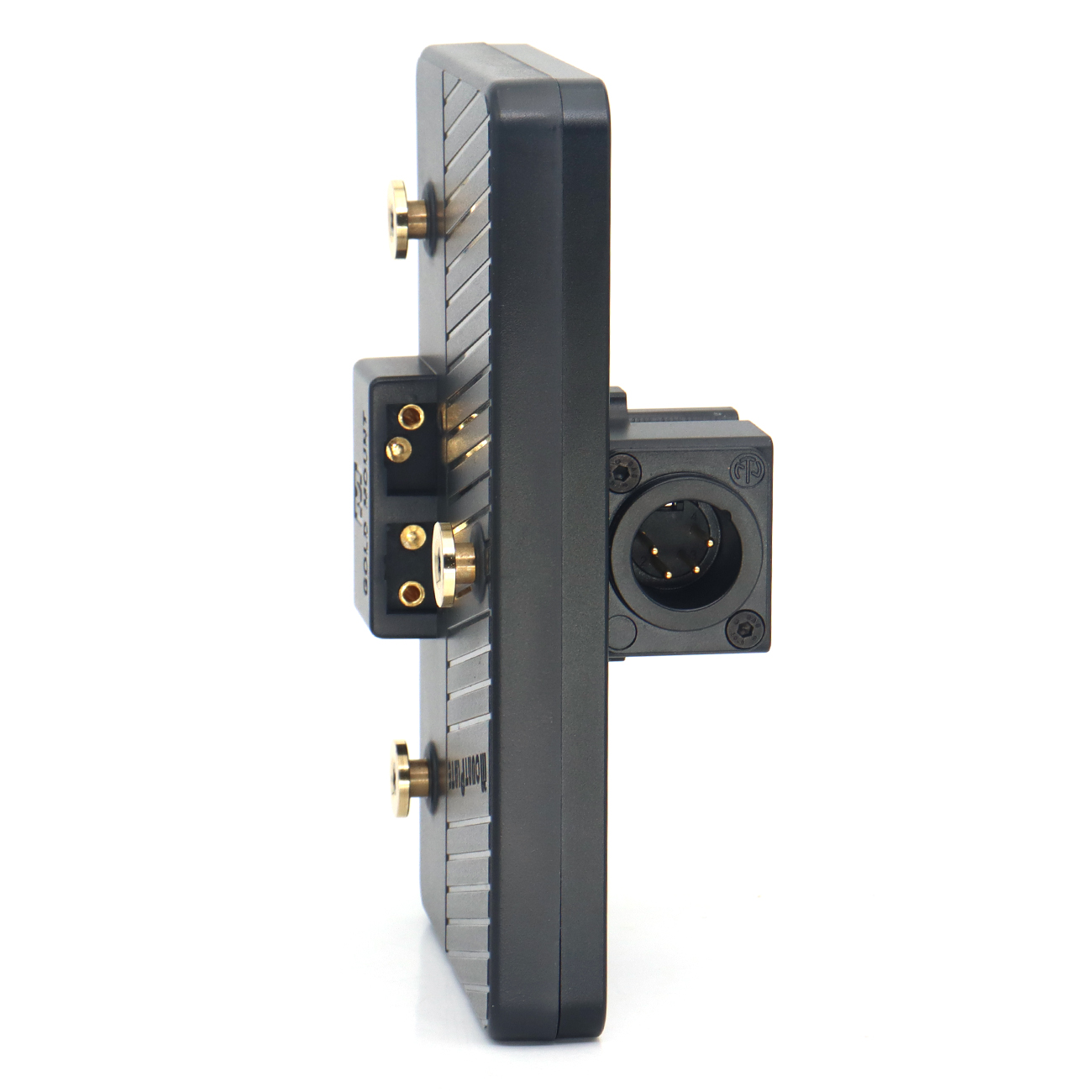 Gold-Mount Battery Plate with XLR 4Pin Male