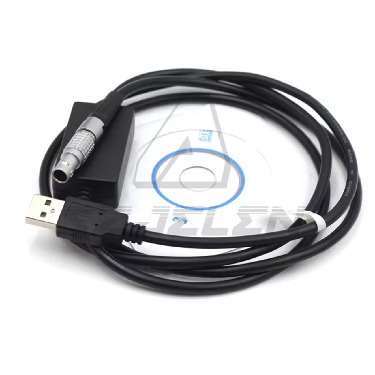 Connector 0B 5Pin to USB plug for LEICA TS402/802/06/02 Data Cable