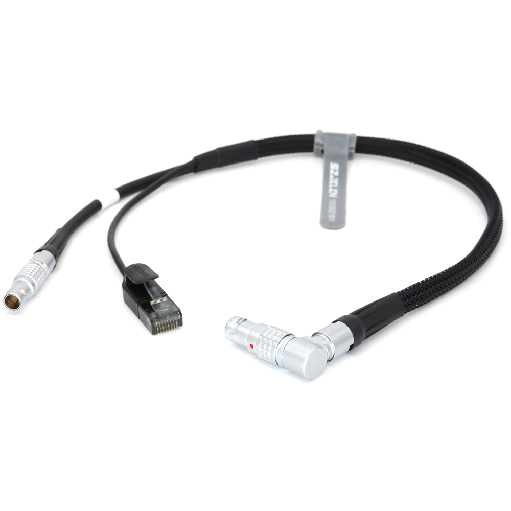 Power Cable 1B 10Pin Ethernet Cable to RJ45 and 0B 2Pin for ARRI Alexa Mini