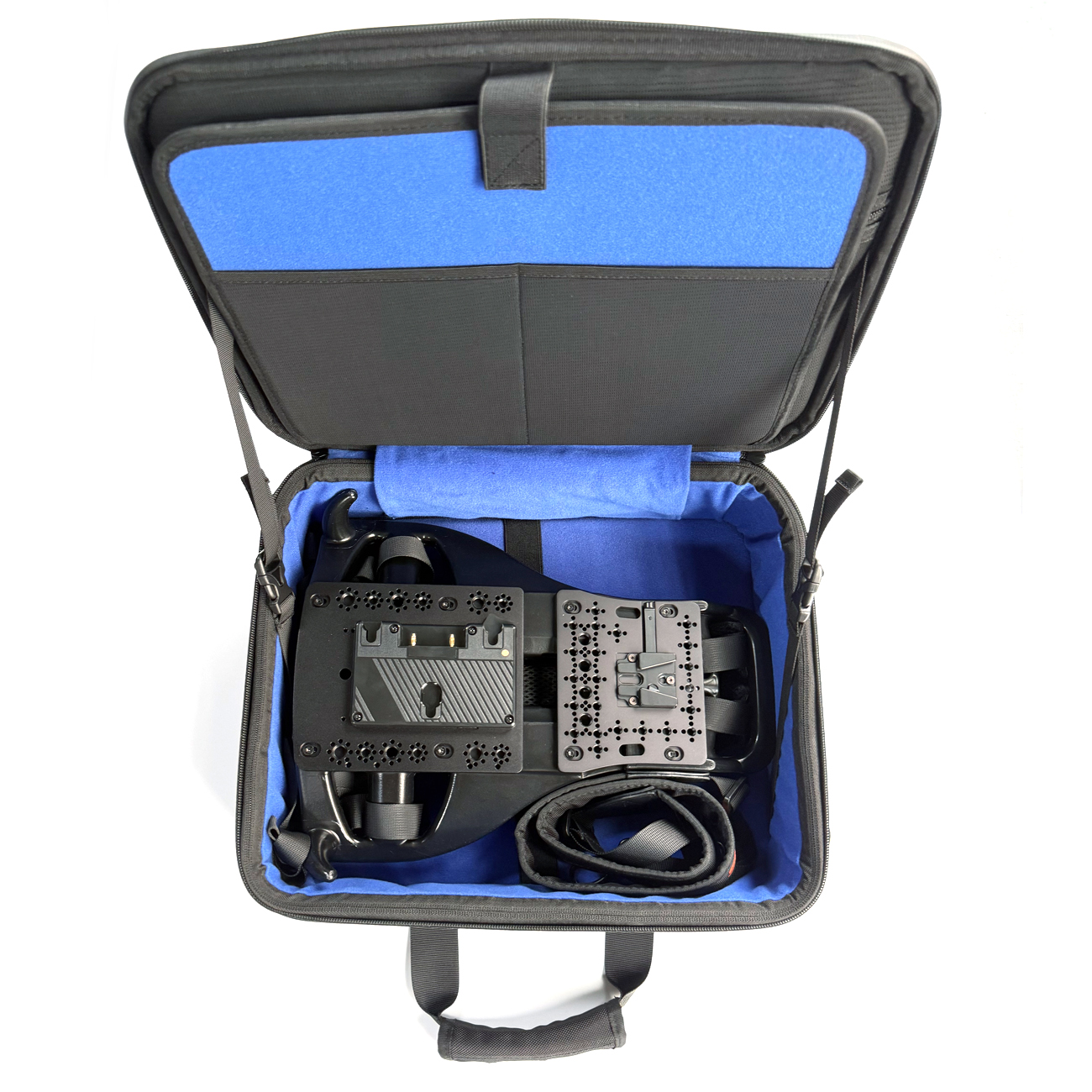 Video Outdoor Live Streaming Broadcast Backpack Plate Vest For V-Mount/Gold-Mount Battery