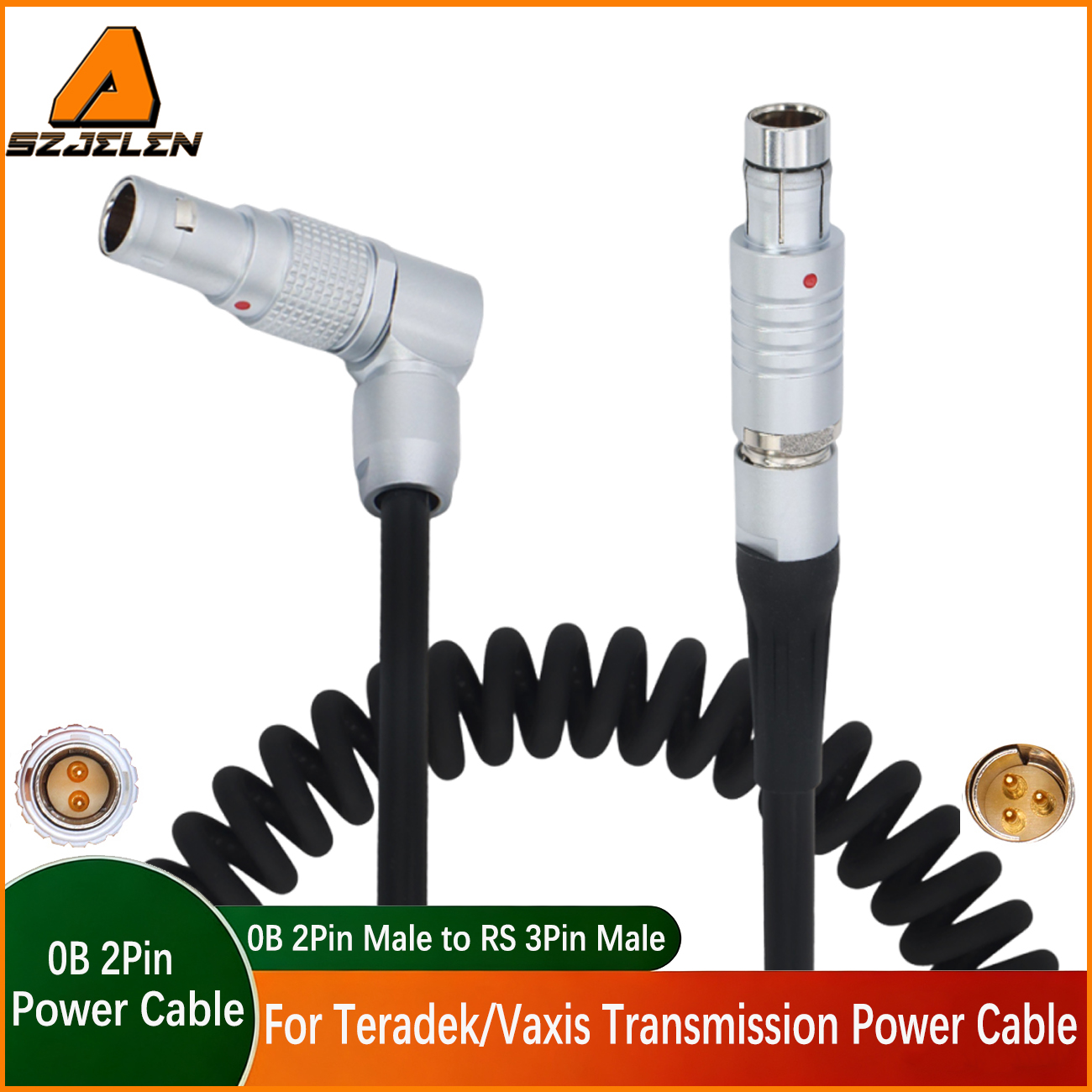 ARRI Alexa Camera DTAP/RS 3pin/0B 2Pin to adjustable plug 0b 2pin for Teradek, Vaxis ,Hollyland transmission, Samhd power cable