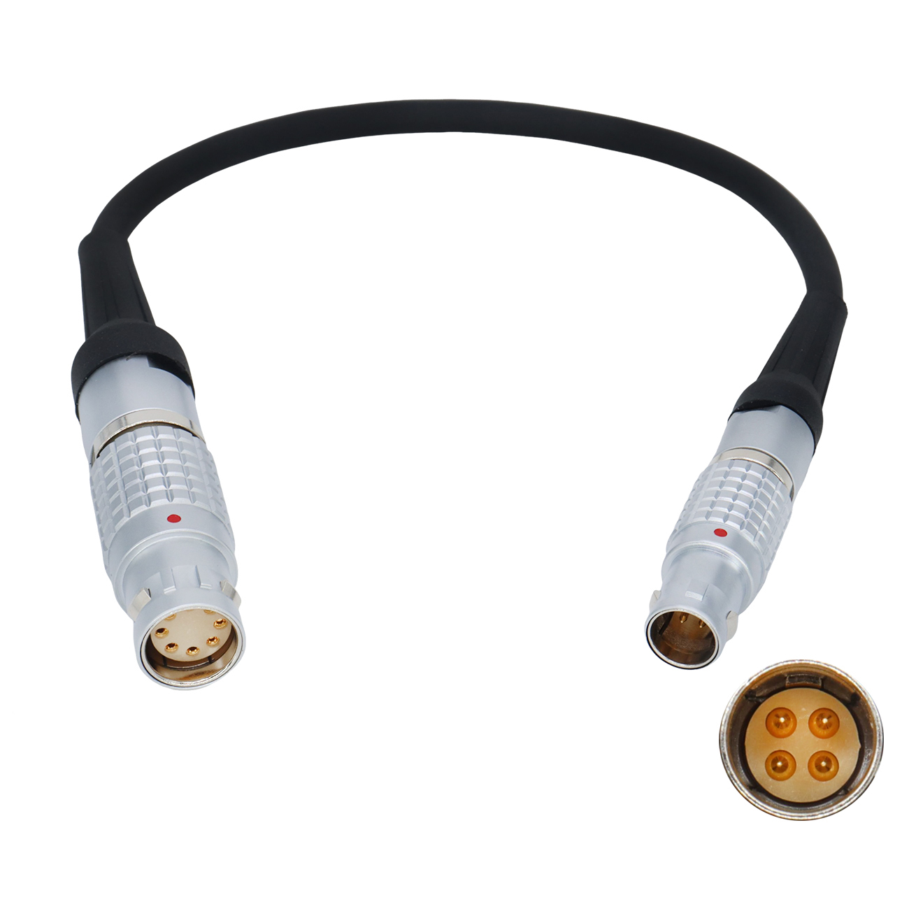 Power Cable ARRI Trinity 1B 4Pin to 2B 8Pin Female for ARRI Alexa/35/Mini/MiniLF/AMIRAI