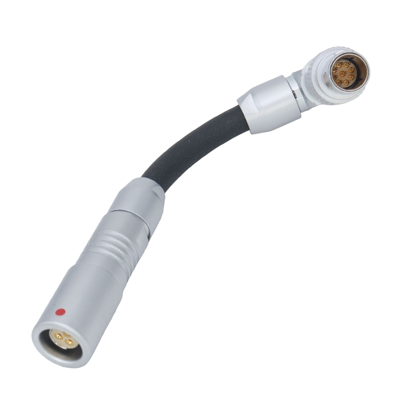 Run/Stop RS Cable Float RS Fischer 3Pin Female to EXT 9Pin Male for Pixboom Spark, 