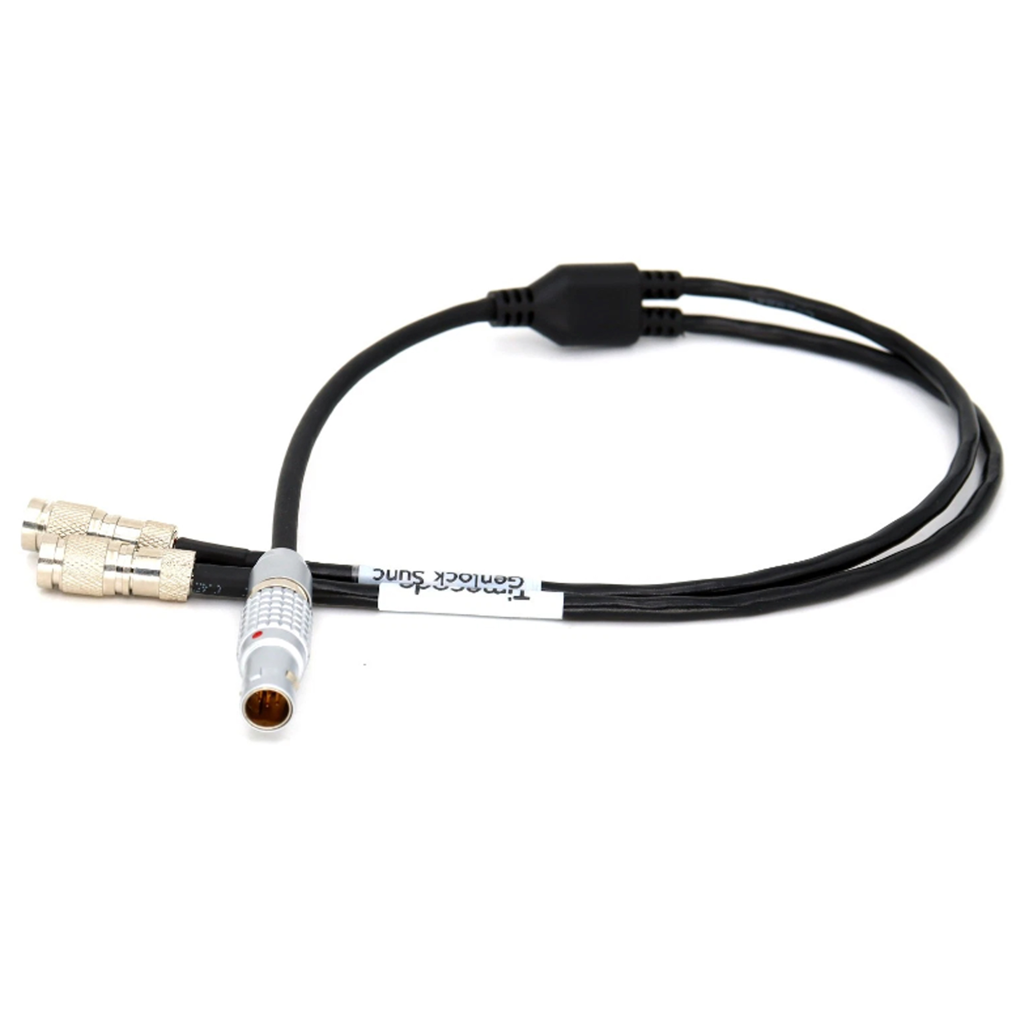 Timecode Cable 0B 5Pin Male to Dual C44(I/O) for ARRI ALEXA MiniLF/ALEXA 35