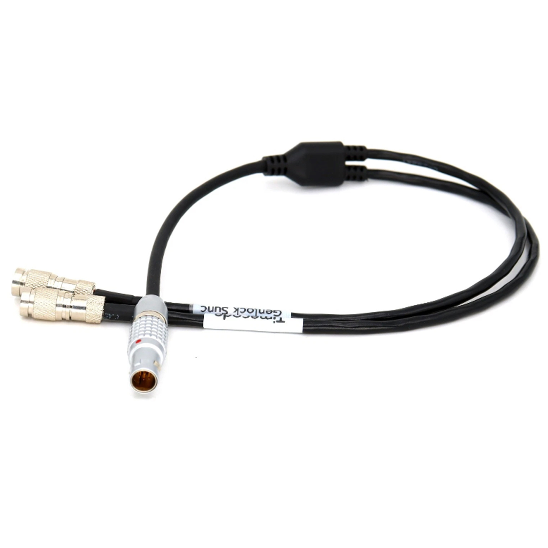 Timecode Cable 0B 5Pin Male to Dual C44(I/O) for ARRI ALEXA MiniLF/ALEXA 35