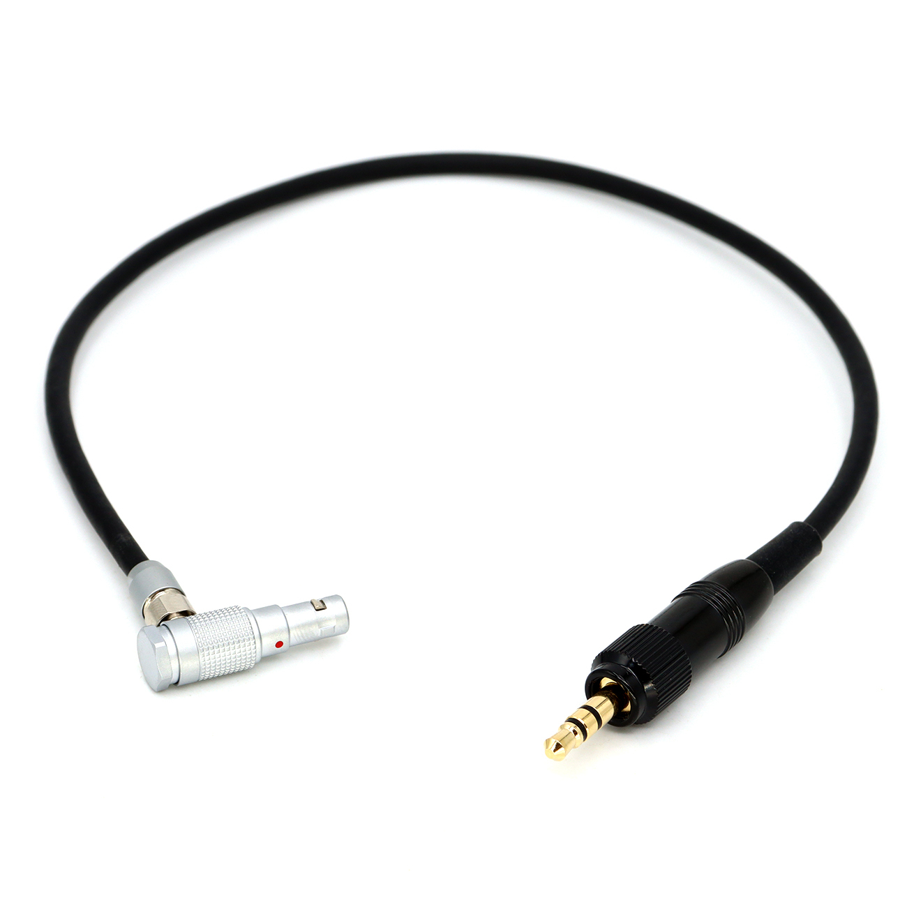 Audio Cable Locking 3.5mm to 00B 5Pin Male for ARRI MINI, RED V-RAPTOR 8K VV