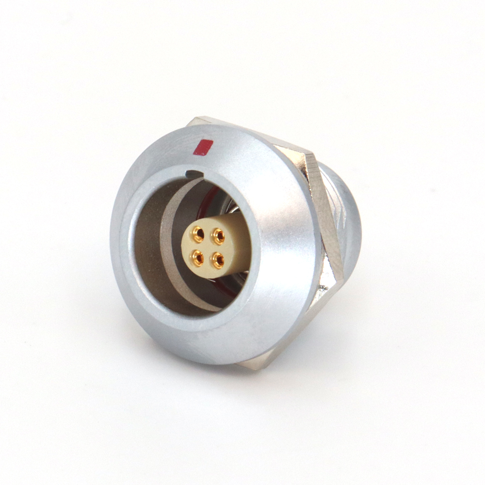 FGG FHG EGG EEG 0K 2~12Pin Circular Plug Watertight IP68 Push-Pull Latching Connector