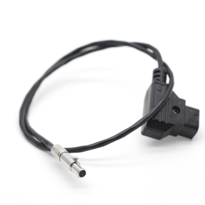 Power Coiled Cable D-tap to 3Pin Female for Odyssey 7Q/7Q+ Monitor