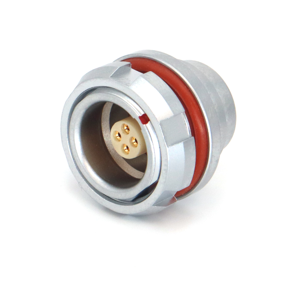 FGG FHG EGG EEG 0K 2~12Pin Circular Plug Watertight IP68 Push-Pull Latching Connector
