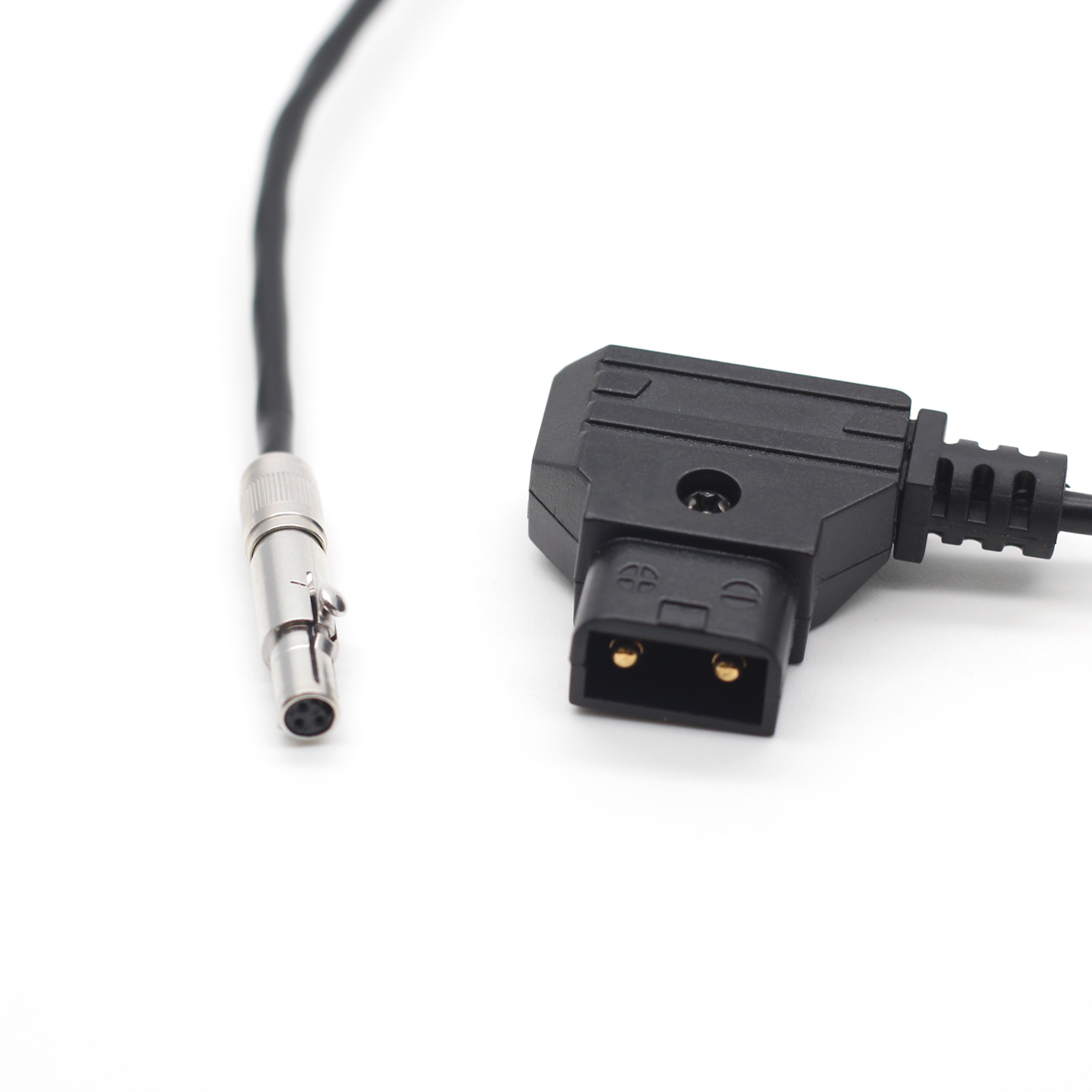 Power Coiled Cable D-tap to 3Pin Female for Odyssey 7Q/7Q+ Monitor