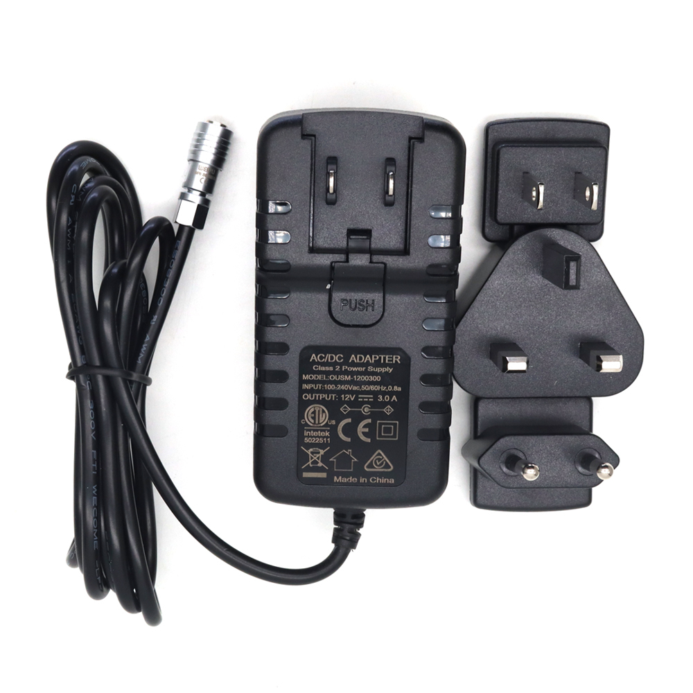 110-220V Power Adapter Cable to 4Pin Female 12V for PORTKEYS BM5IIIWR, BM5III, LEYE SDI, LEYE III