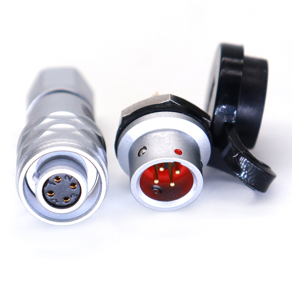SF6 Series Industrial Push-pull Metal connector SF610 2~5Pin connector electrical connector metal plug and socket