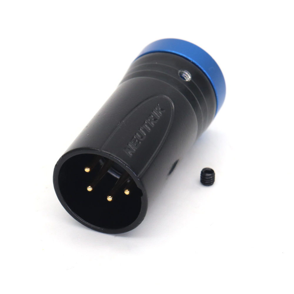 Low-Profile XLR NEUTRIK XLR 3Pin 4Pin Male Female Connector Audio Plug