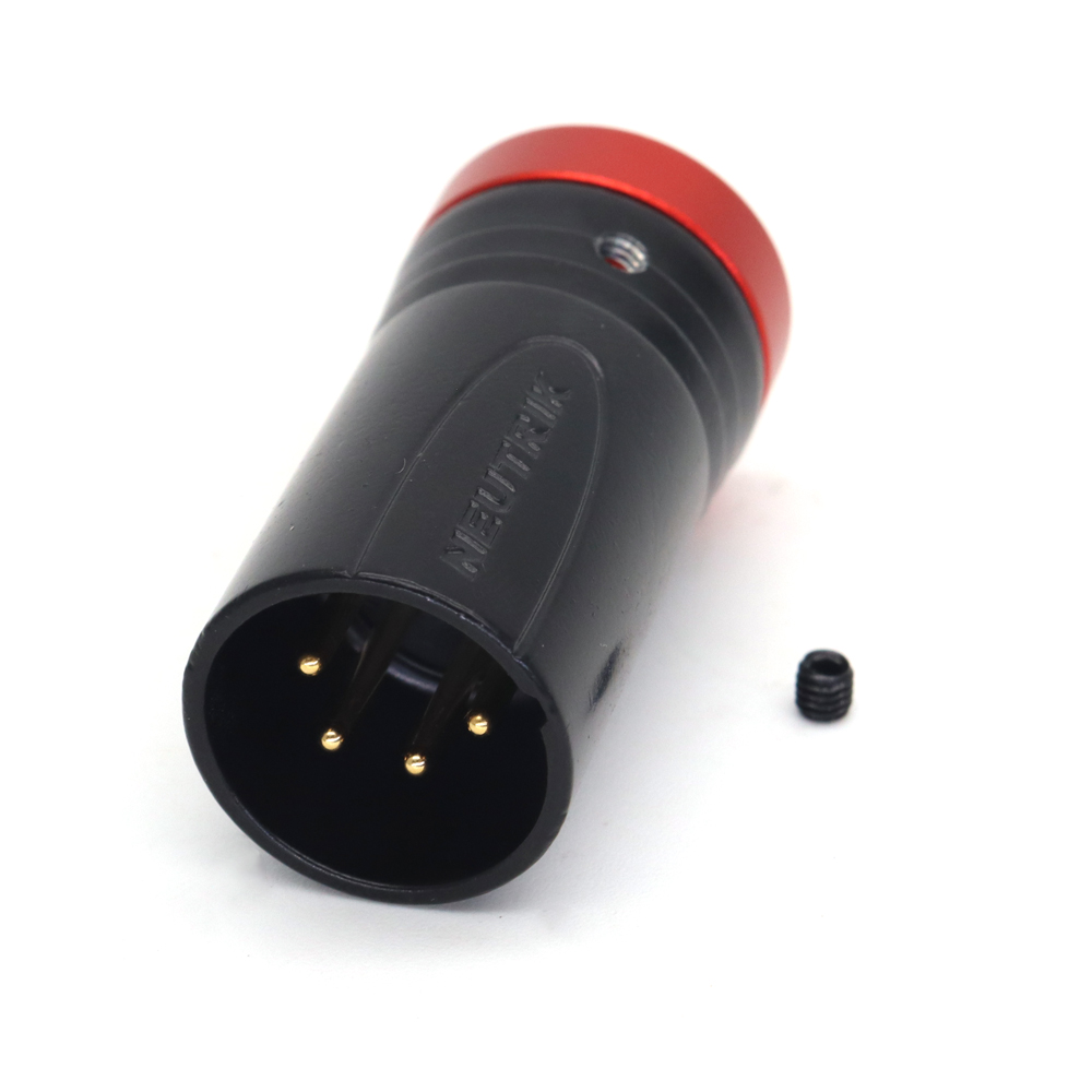 Low-Profile XLR NEUTRIK XLR 3Pin 4Pin Male Female Connector Audio Plug