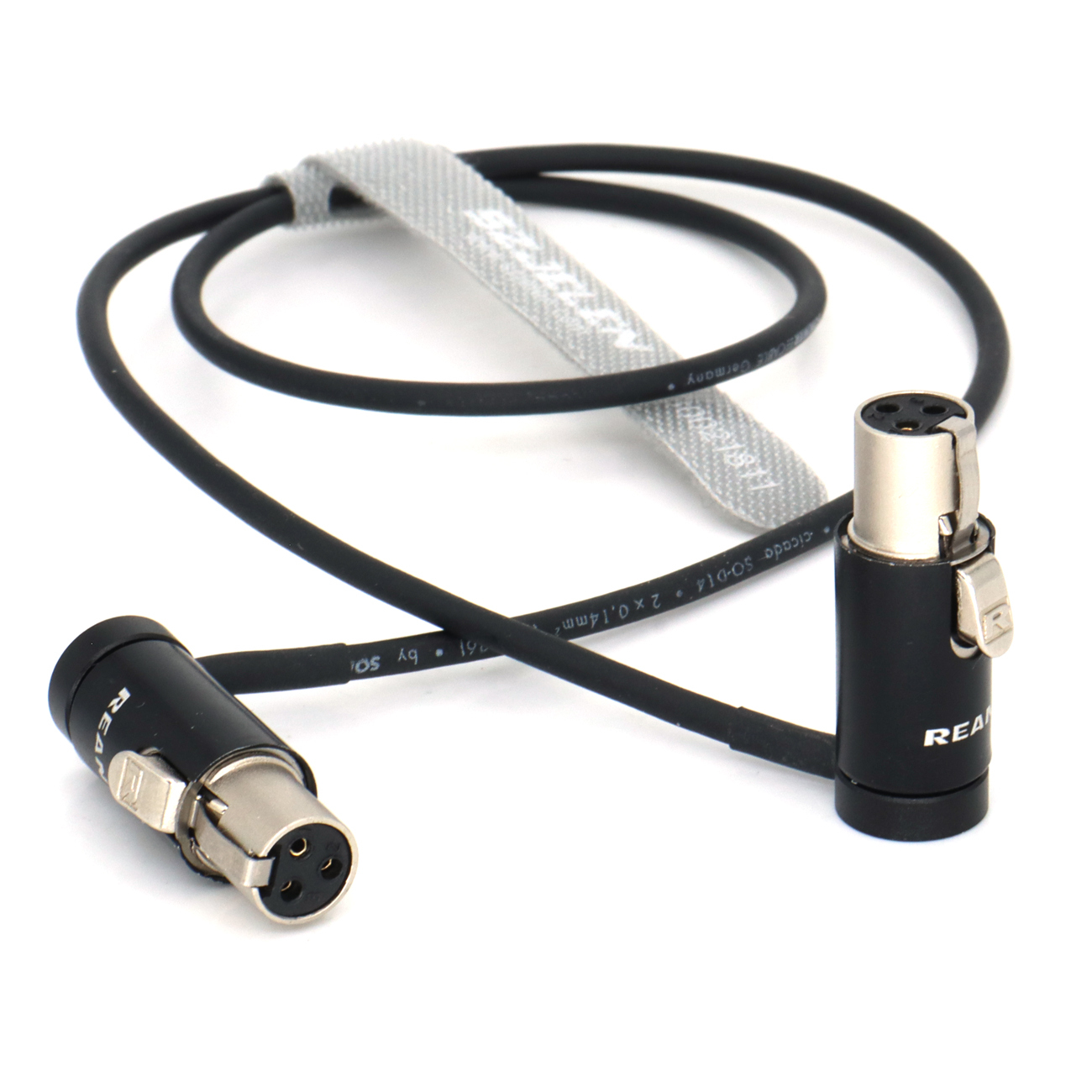 Audio Cable Low-Profile TA3F to TA3F Mixer Linking or Output Cable for Sound Devices