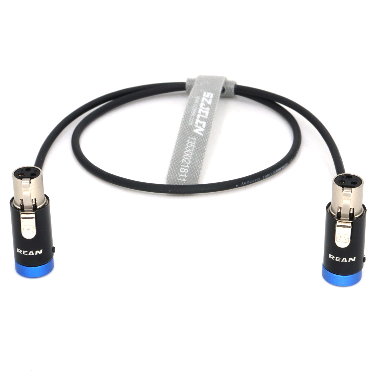 Audio Cable Low-Profile TA3F to TA3F Mixer Linking or Output Cable for Sound Devices