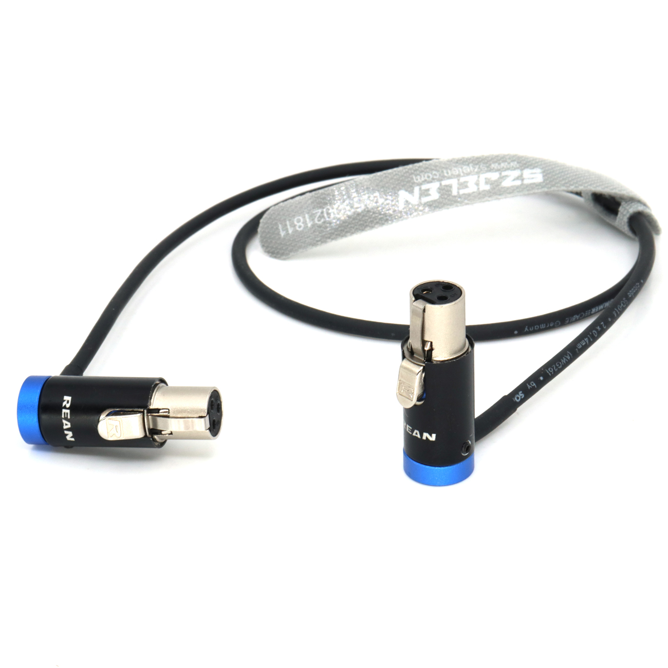 Audio Cable Low-Profile TA3F to TA3F Mixer Linking or Output Cable for Sound Devices