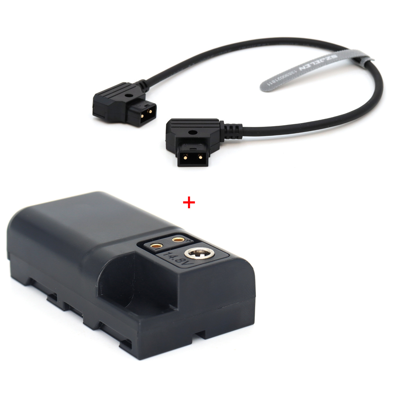 DC2.5/D-tap Power Input NP-F550/NP-F570/ 970 Power Coupler DC Dummy Battery