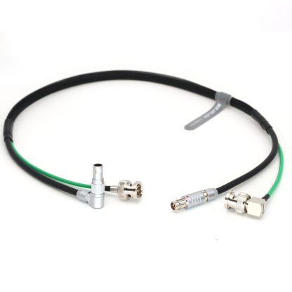 Camera Power Cable RS 3Pin to 0B 2Pin Cable + 75ohm SDI for Teradek Bolt Pro, Vaxis transmission, Samhd Ultra7