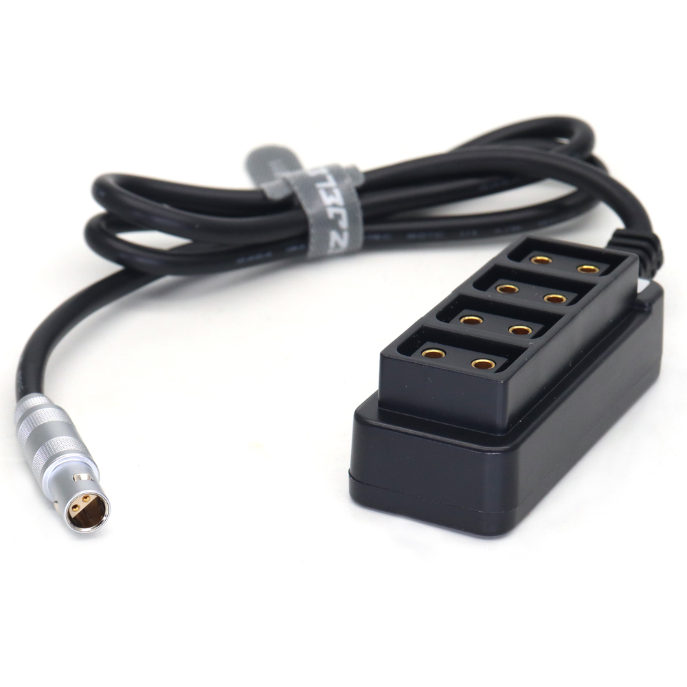 ARRI Trinity 0S 4Pin FOCUS POWER to 4 Port D-TAP Power Distributor