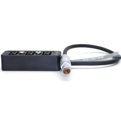 MK-V V4 D-Box has AR 12V&24V 0B 4Pin/1B 3Pin/1B 4Pin/1B 8Pin to 3 D-tap Camera power three way splitter with 1/4‘’ screw