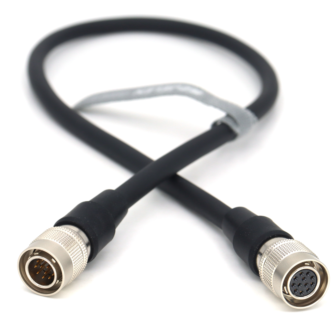 Industrial Camera Cable Hirose 12Pin Male to Male for Panasonic Sony CCD XC DXC Series Intercon