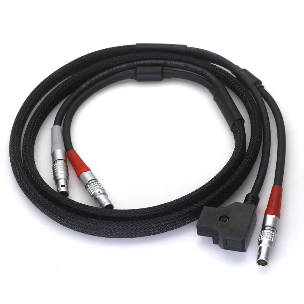 CAM 7pin to DTAP power cable+ LBUS 4pin to LBUS 4pin for ARRI cforce RF motor/ HI5 motor power cable and Wireless Focus Wire