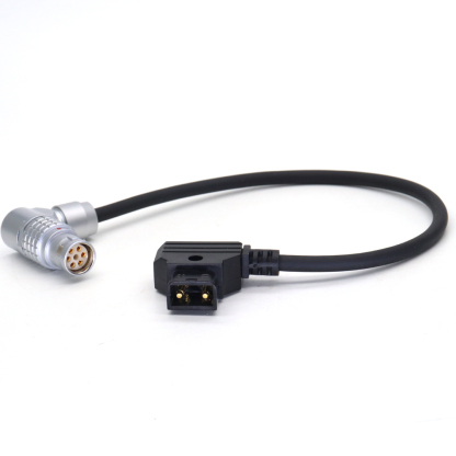 Power Cable 2B 6Pin Female Plug to D-tap for Atomos Neon 17"/19"/24" Monitor