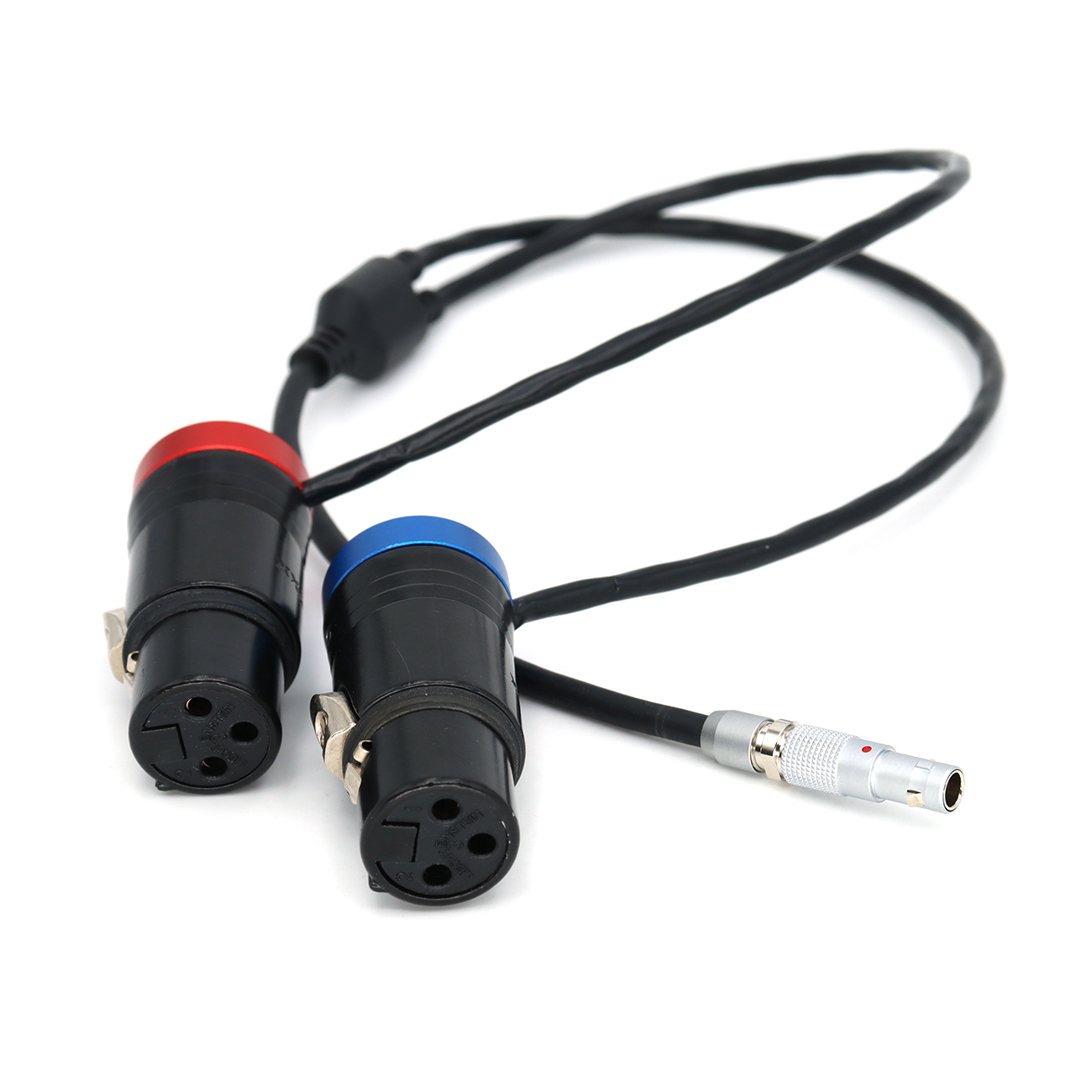 Audio Cable 00B 5Pin to Dual Short XLR 3Pin Female for ARRI ALexa Mini/RED