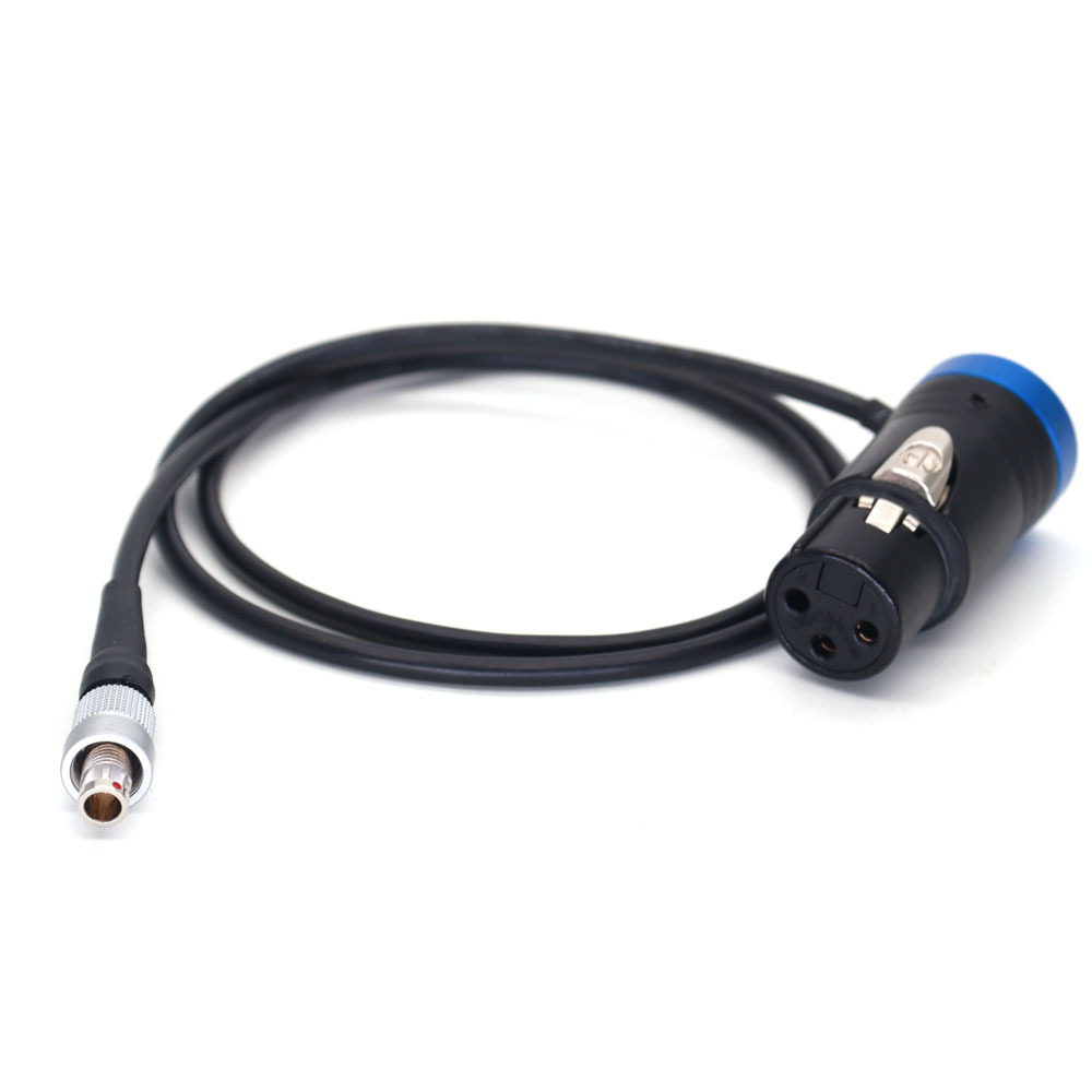  Sennheiser SK2000 Transmitter Audio Input, Connector FVB 00 3 Pin Male Plug to XLR 3Pin Female Cable