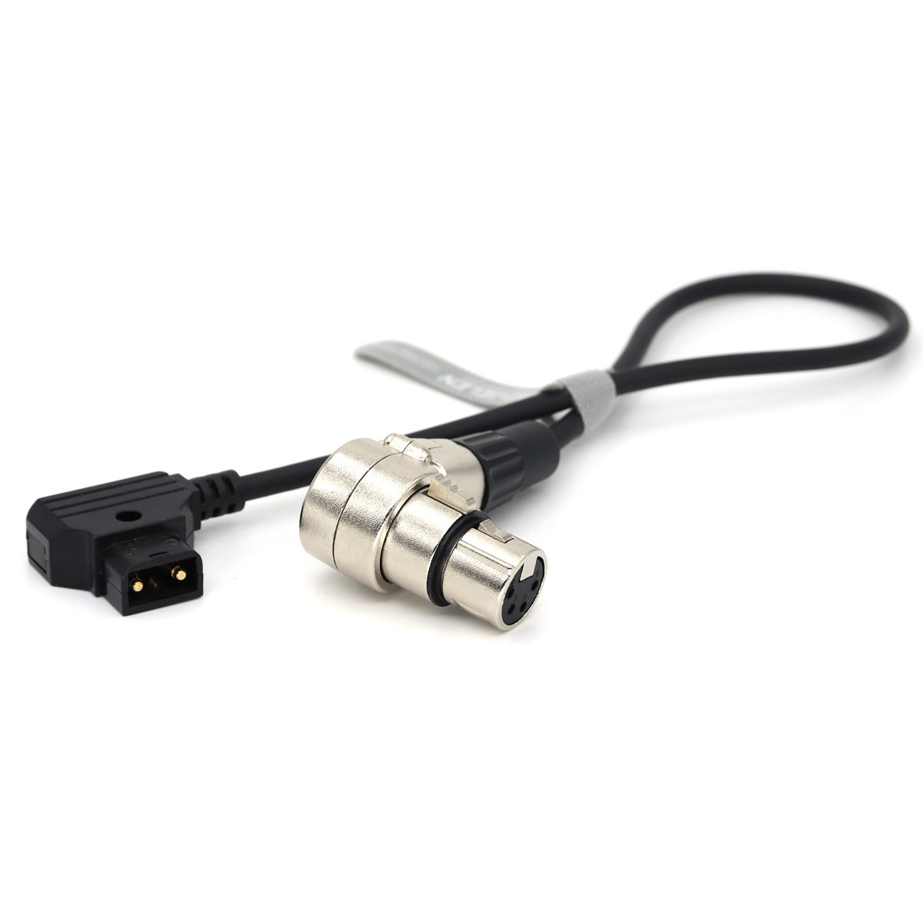 Power Coiled Cable Dtap to XLR 4Pin Female for ROLAND EDIROL R88, Tvlogic