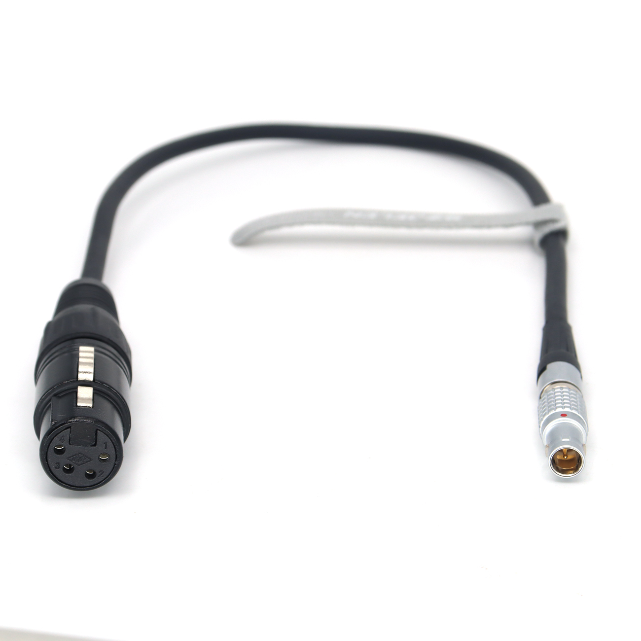 Power Cable 0B 2Pin Male 12V Power to XLR 4Pin Female for Monitor