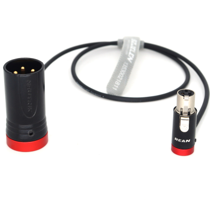 Audio Cable Low-Profile TA3F to XLR 3Pin Male for Lectrosonics LR/SRC Receivers to Sound Devices