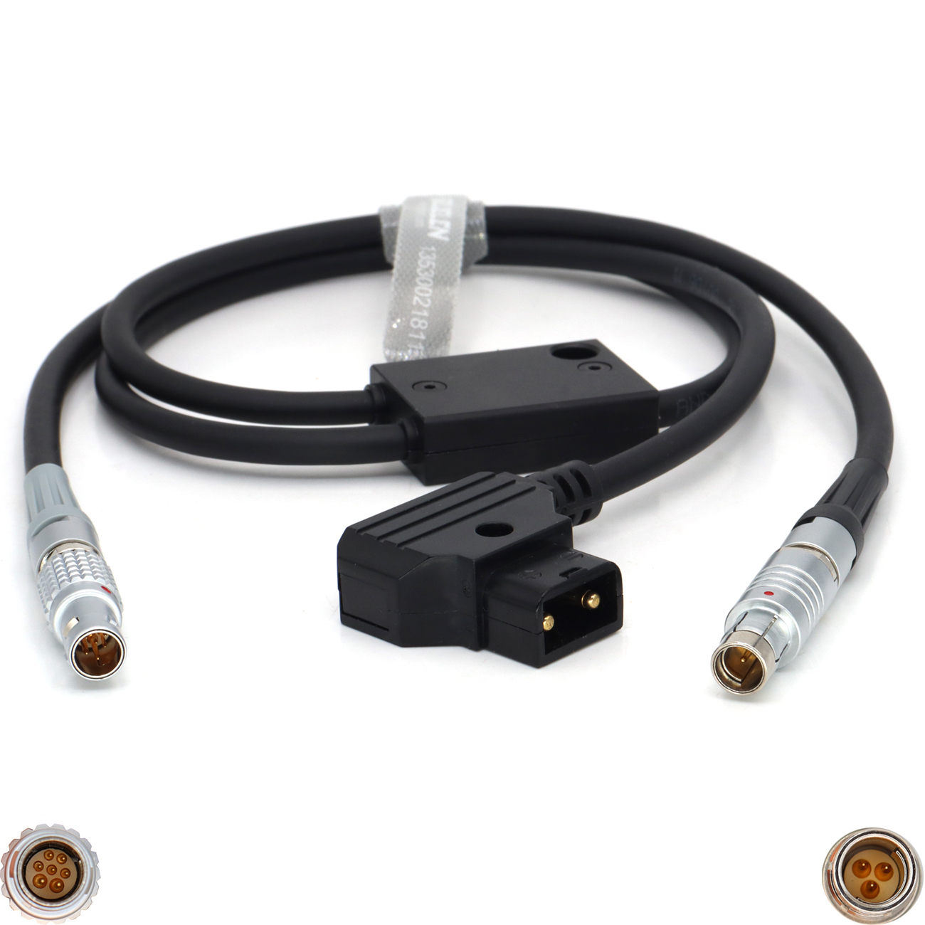 Run/Stop Trigger Power Cable for Cforce RF Motor Cmotion cPRO to Venice/Alexa Camera/RED Komodo/RED Komodo-X V-Raptor CAM 7Pin to D-tap + RS 3Pin