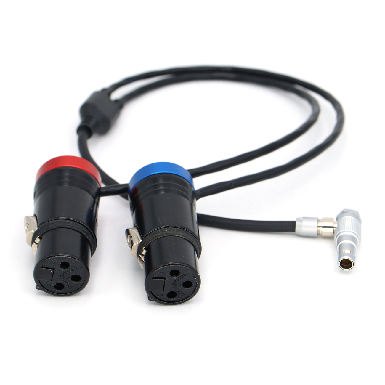 Audio Cable 00B 5Pin to Dual Short XLR 3Pin Female for ARRI ALexa Mini/RED