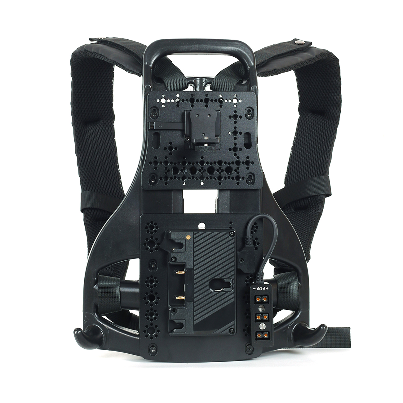 Video Outdoor Live Streaming Broadcast Backpack Plate Vest For V-Mount/Gold-Mount Battery
